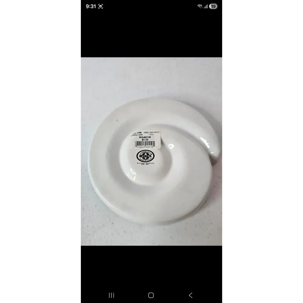 Swirl plate